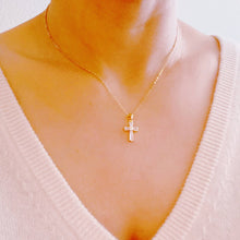 Load image into Gallery viewer, My Dear Crystal Cross Necklace
