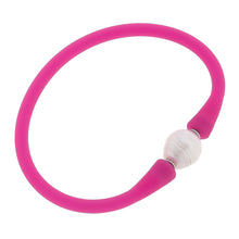 Load image into Gallery viewer, Bali Freshwater Pearl Silicone Children&#39;s Bracelet
