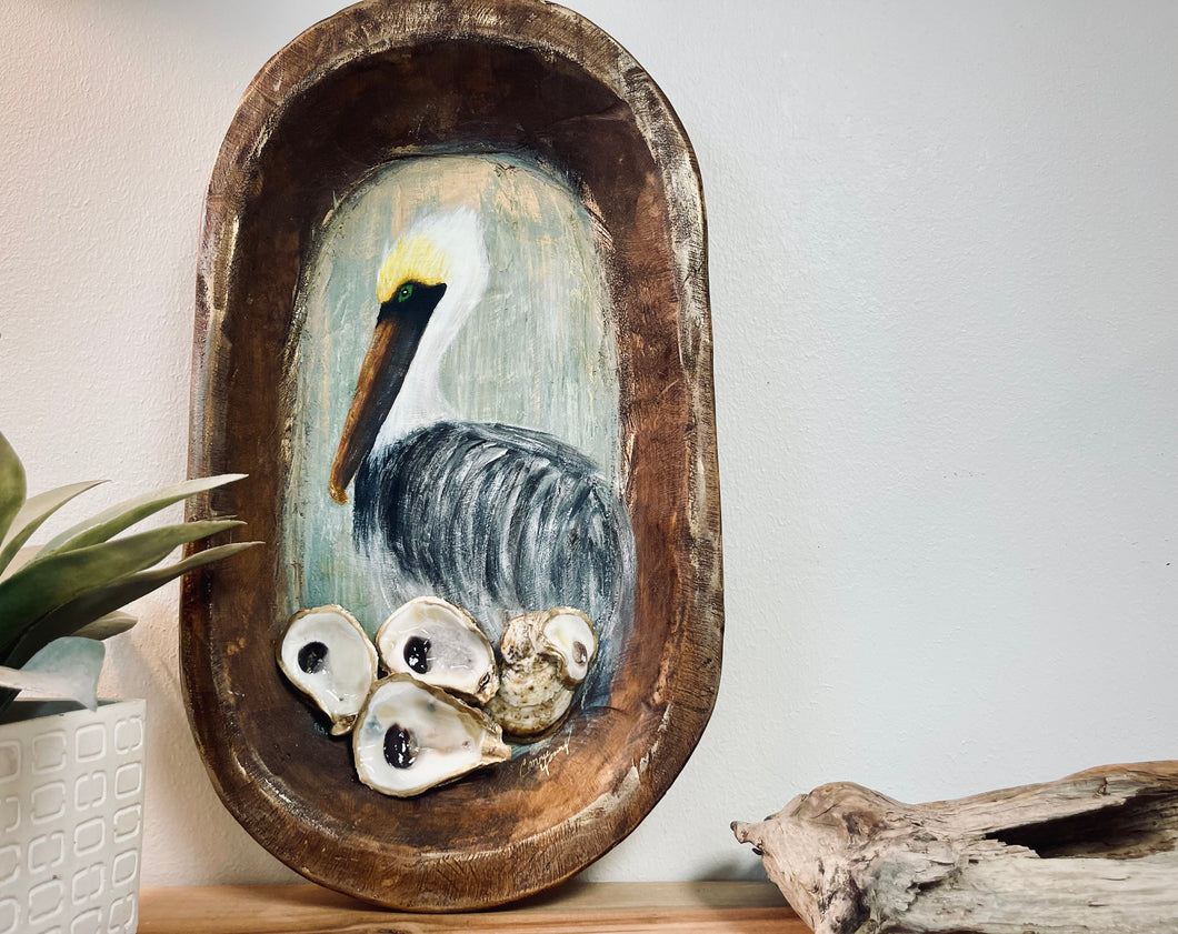 Pelican with Shells | Carrie Young