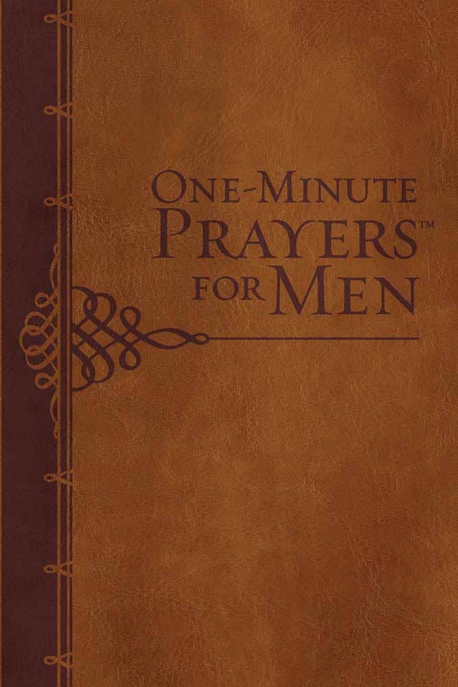 One-Minute Prayers  for Men- Milano Softone, Book