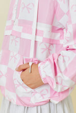 Load image into Gallery viewer, Bow and Ribbon Print Windbreaker
