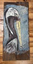 Load image into Gallery viewer, Pelican on Wood 11.5x25.5
