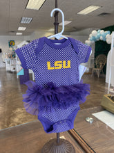 Load image into Gallery viewer, Child’s LSU Tutu Onesie
