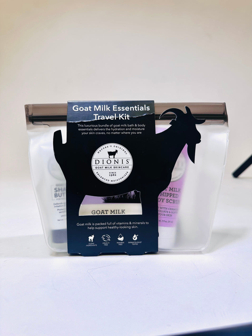 Goat Milk Essentials Travel Kit Lavender