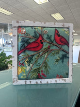 Load image into Gallery viewer, Embellished Cardinals Art
