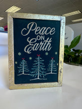 Load image into Gallery viewer, Embellished Peace on Earth w Trees
