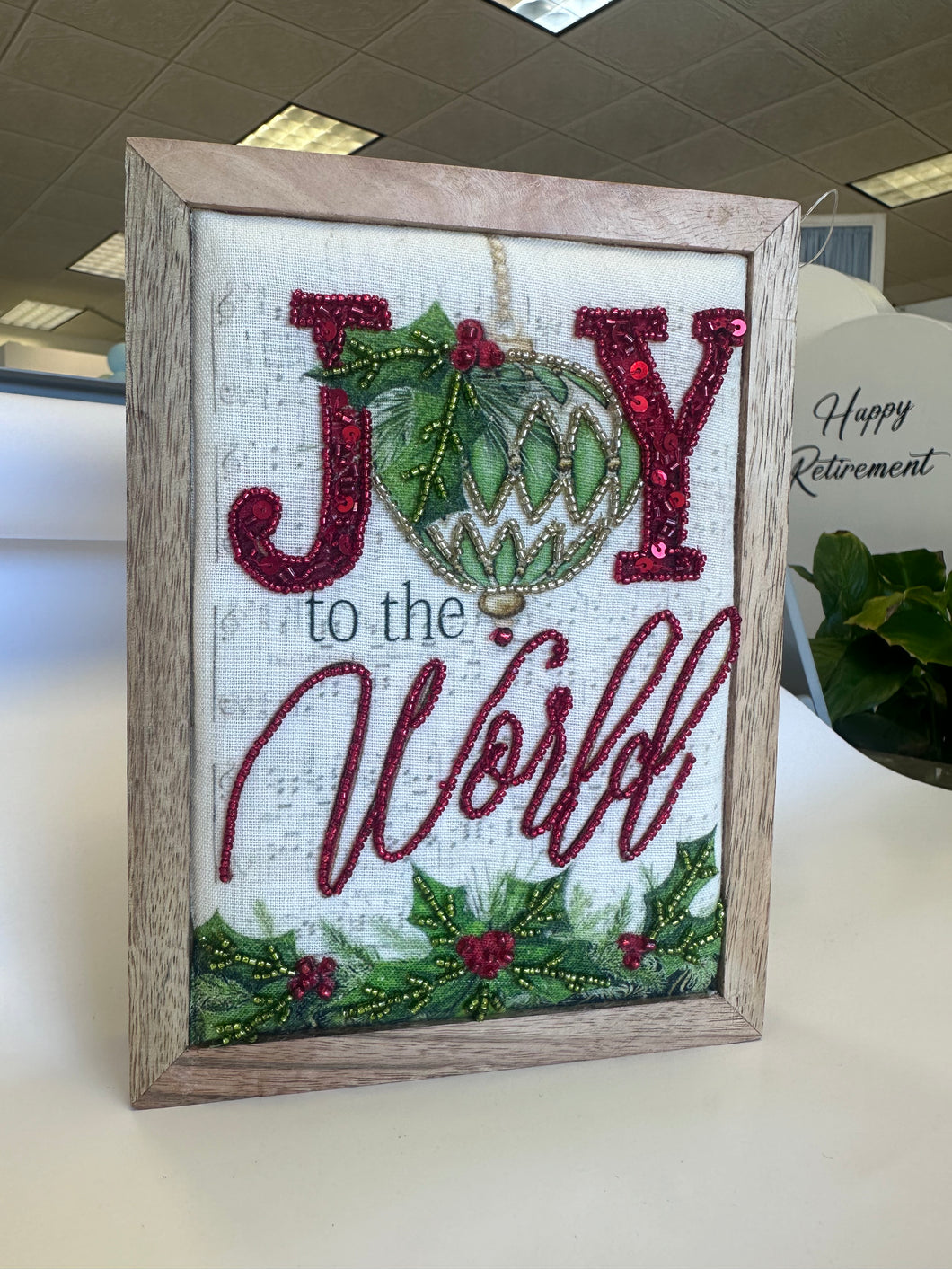 Embellished Joy to the World