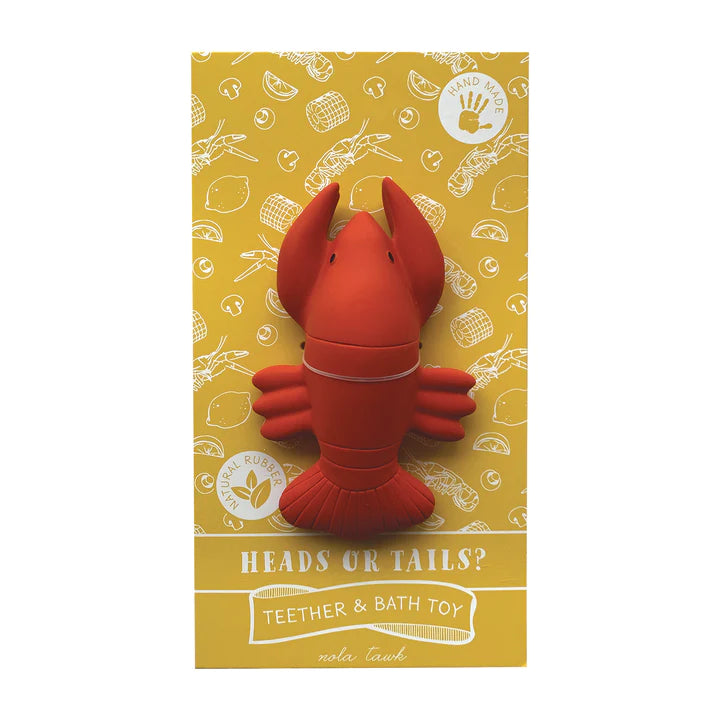 Louisiana Crawfish Baby Teether and Bath Toy