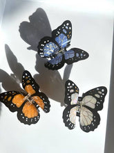 Load image into Gallery viewer, Hand-painted Monarch Butterfly Claw Hair Clip | Eco-Friendly: Orange
