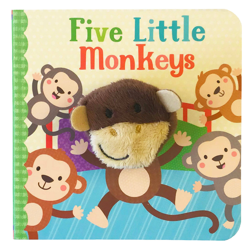 Five Little Monkeys Finger Puppet Board Book