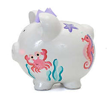 Load image into Gallery viewer, Mermaid Piggy Bank
