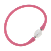 Load image into Gallery viewer, Bali Freshwater Pearl Silicone Children&#39;s Bracelet
