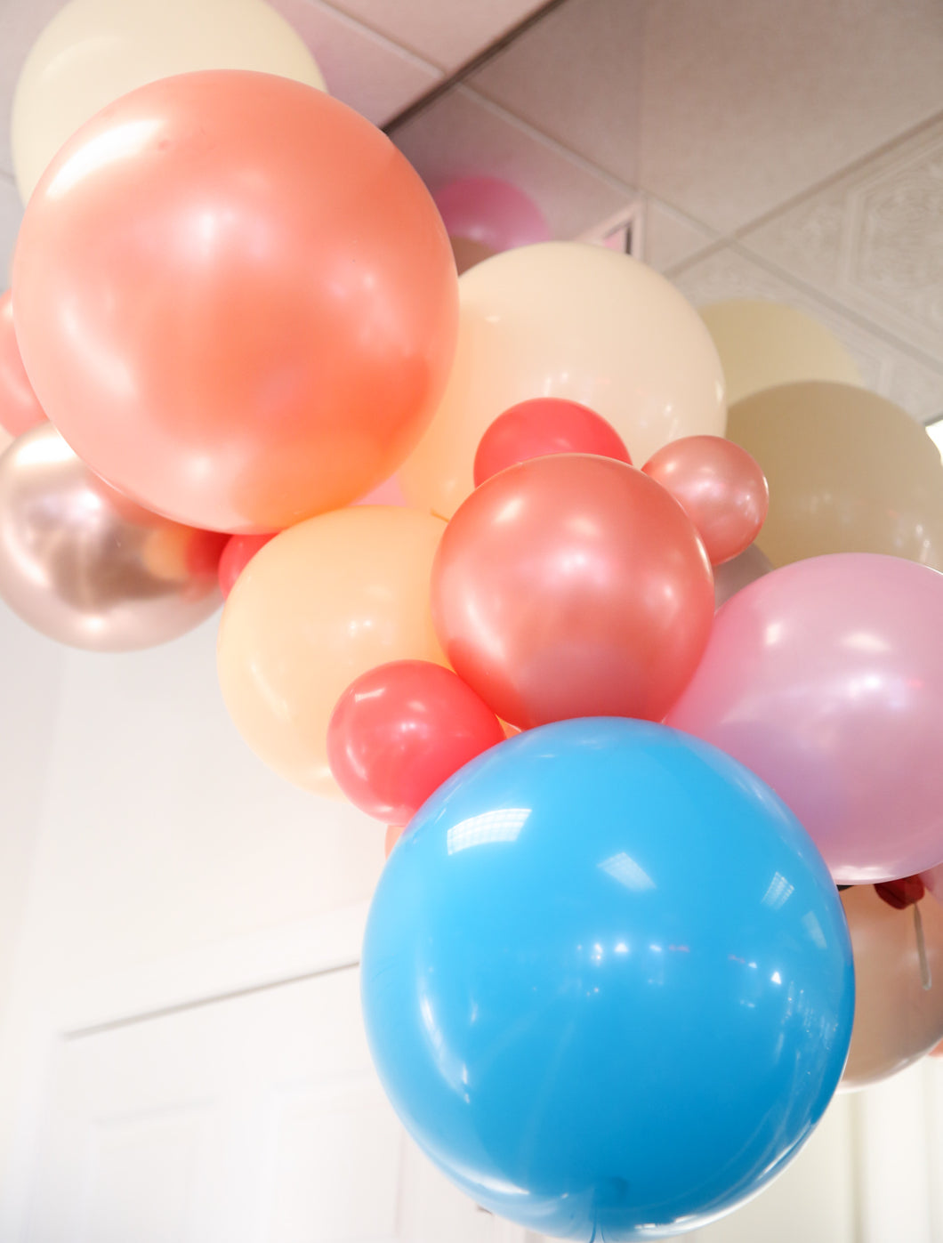 Pre-Made Balloon Garland -- Light & Airy