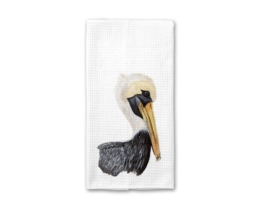 Brown Pelican Tea Towel