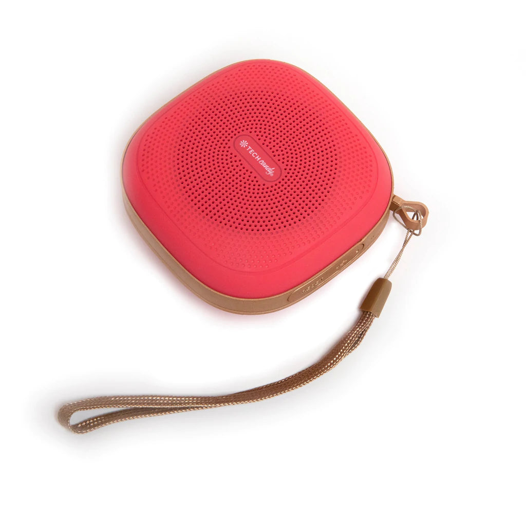 Tune Tag-Along Splash-Proof Wireless Speaker | Red